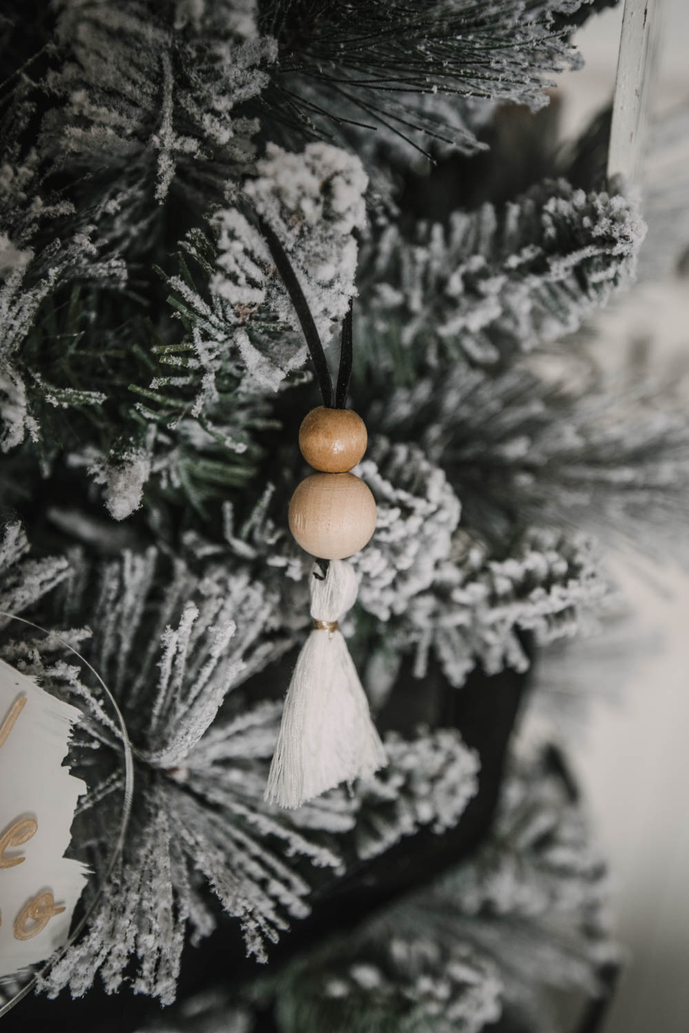 DIY tassel ornament