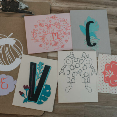 4 Different ways to make monograms using Cricut Design Space