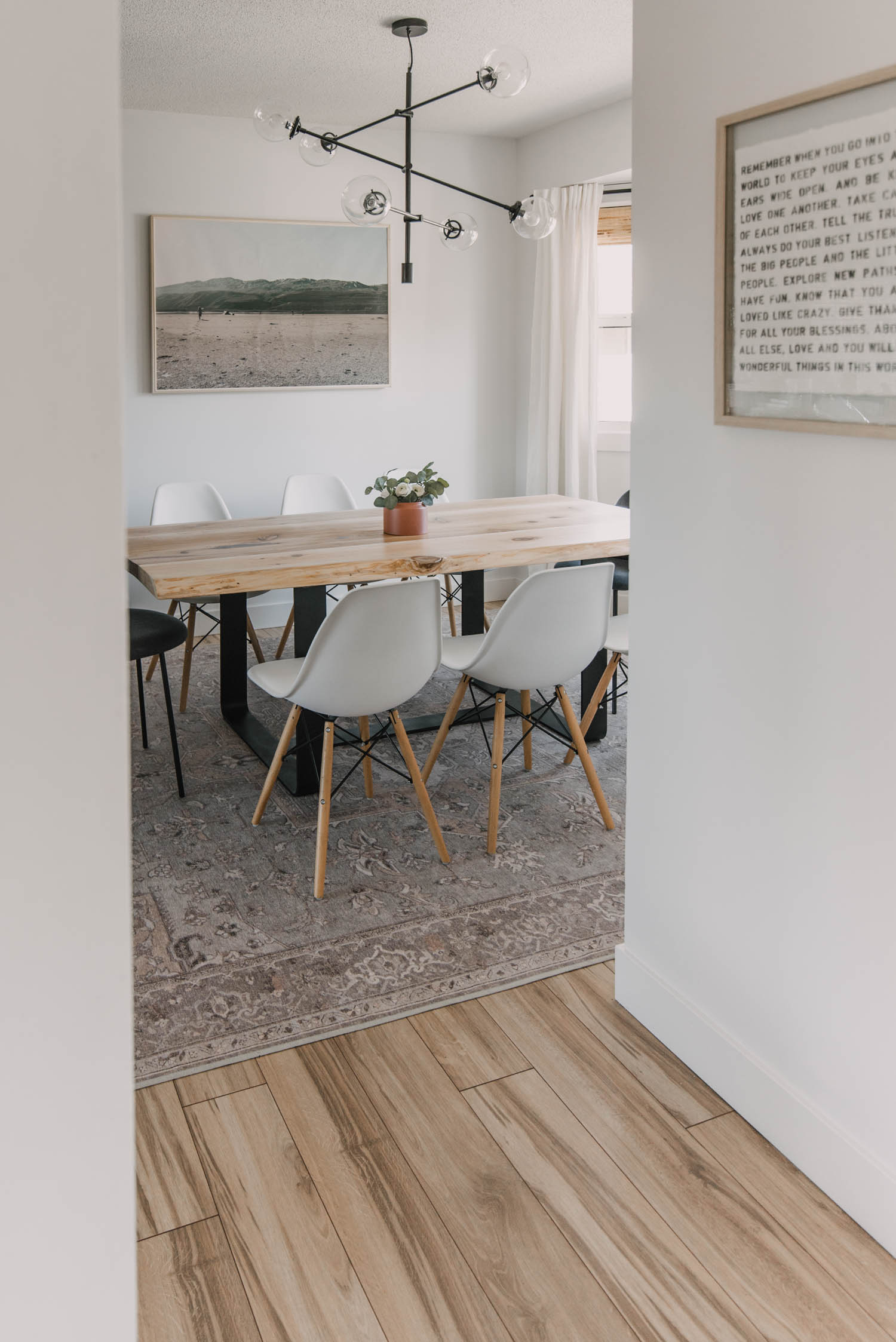 DIY Dining Room Makeover