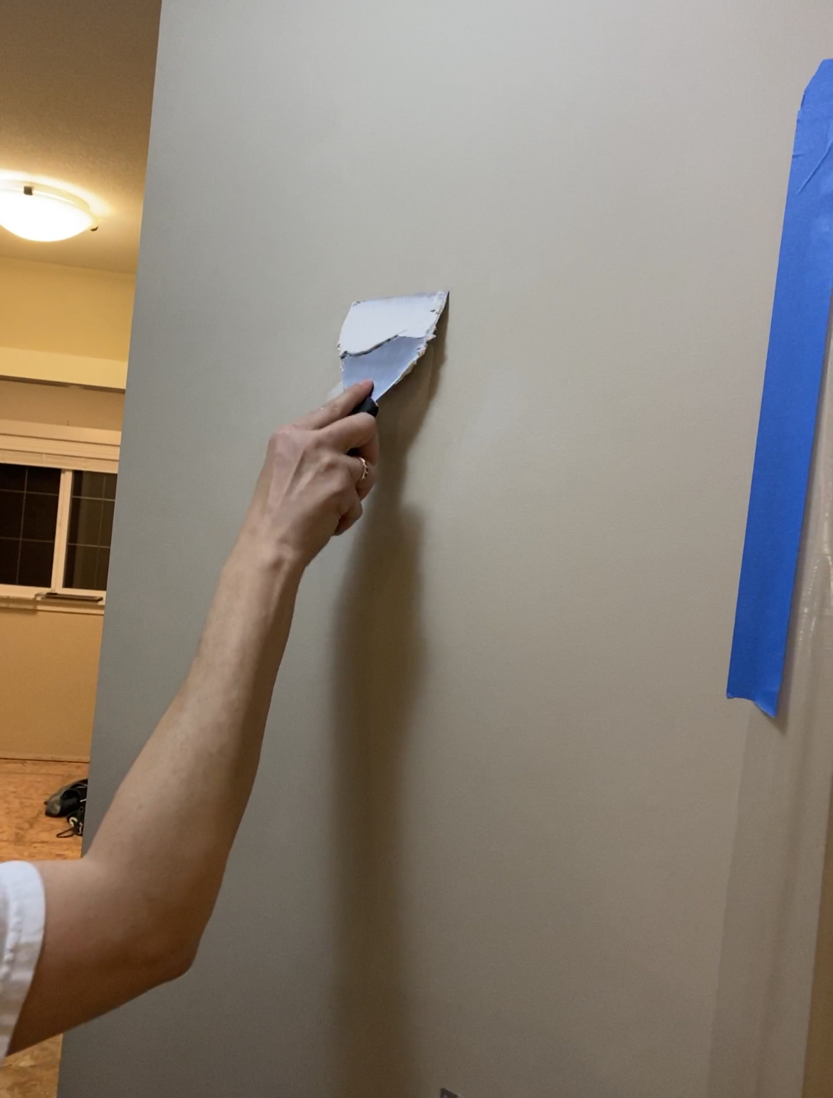patching holes in wall