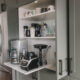 DIY Appliance Garage with Pull Out Shelf