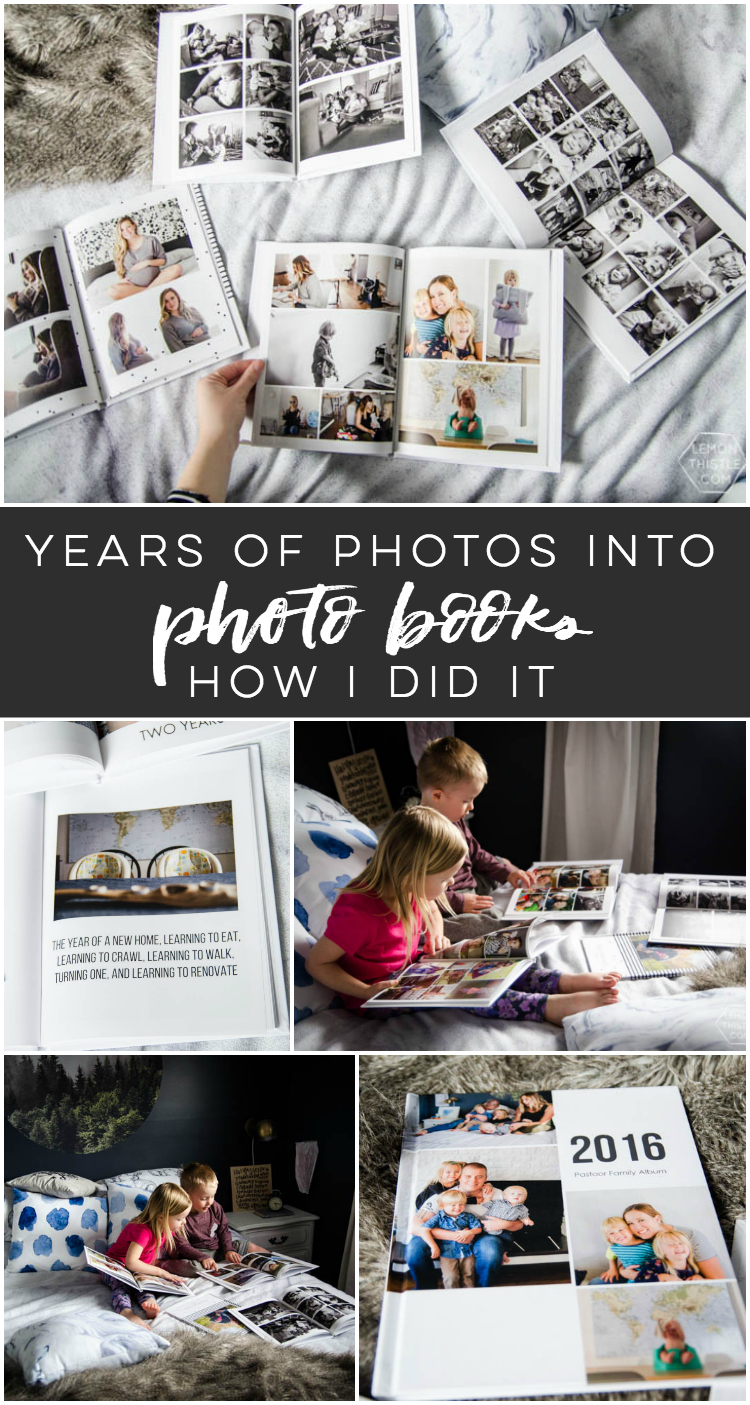 I LOVE this idea of family photo year books- so practical and these tips to organize your photos to get it done are so practical